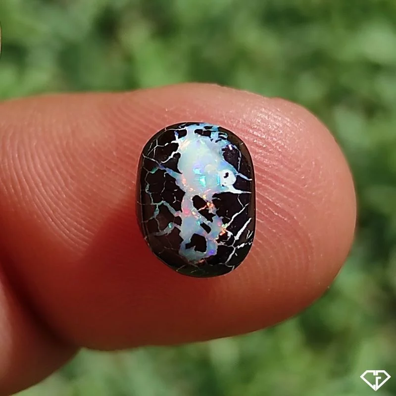 Opale Boulder - Dragon pattern