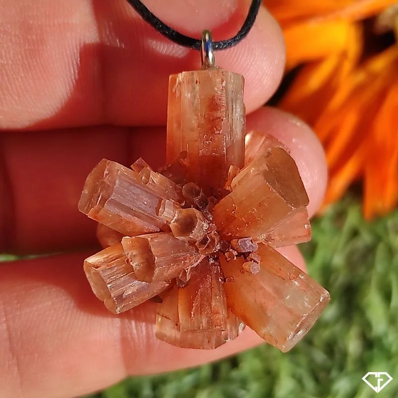 Pendentif en Aragonite