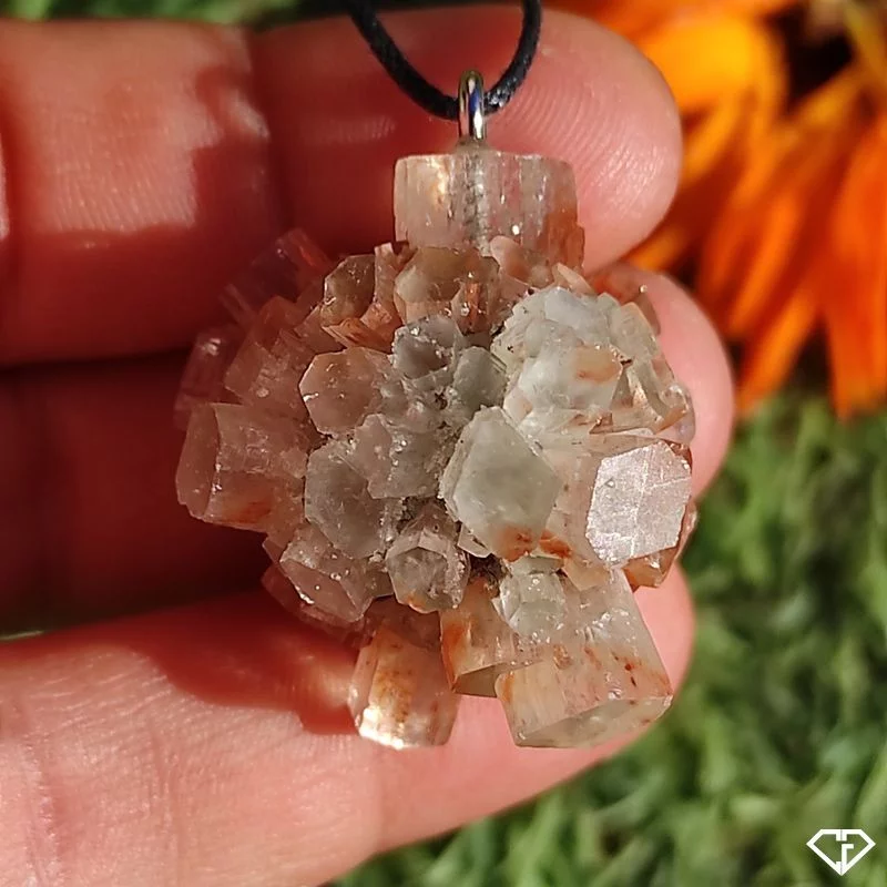 Pendentif en Aragonite