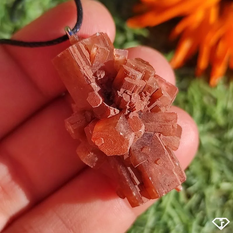 Pendentif en Aragonite
