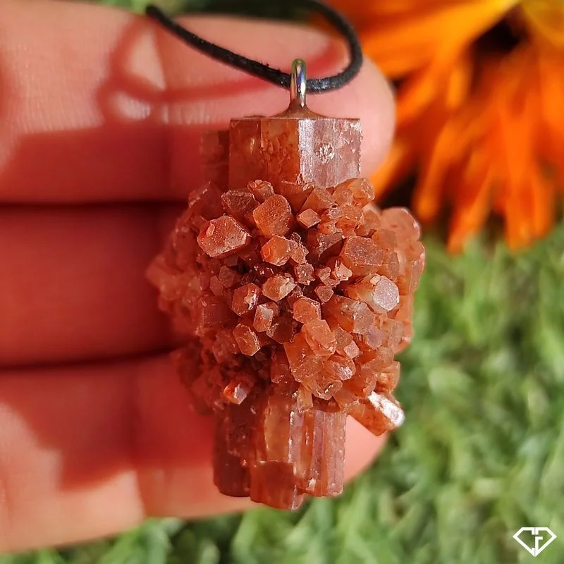 Pendentif en Aragonite