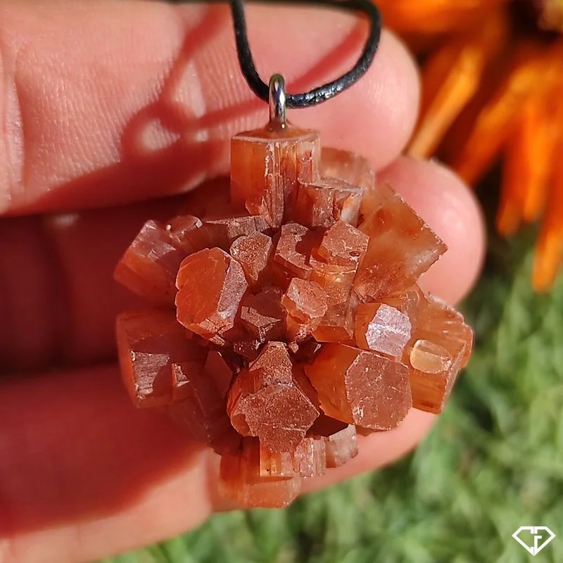 Pendentif en Aragonite