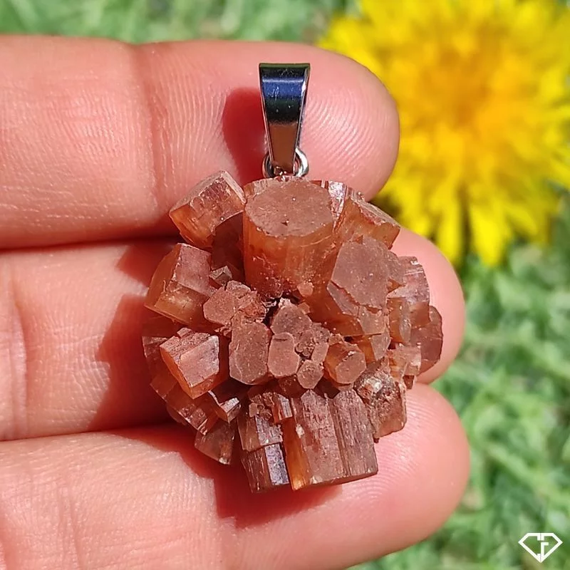 Pendentif en Aragonite