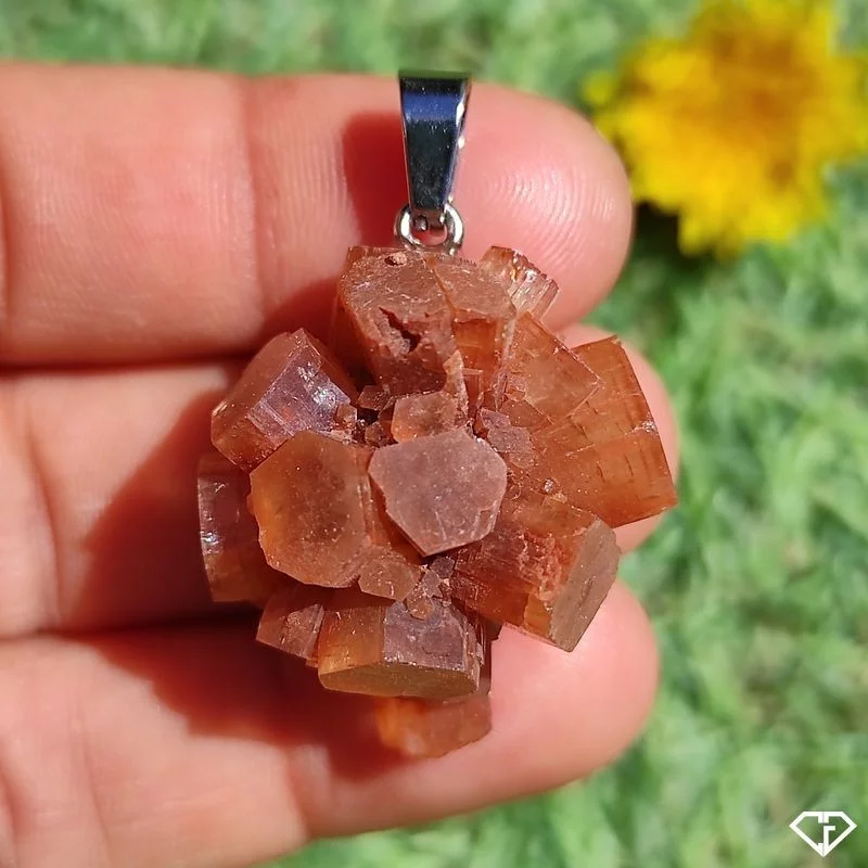 Pendentif en Aragonite