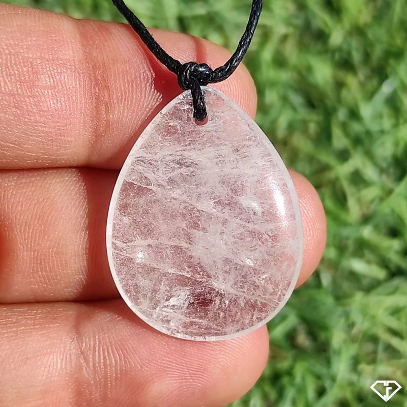 Pendentif en Cristal de roche
