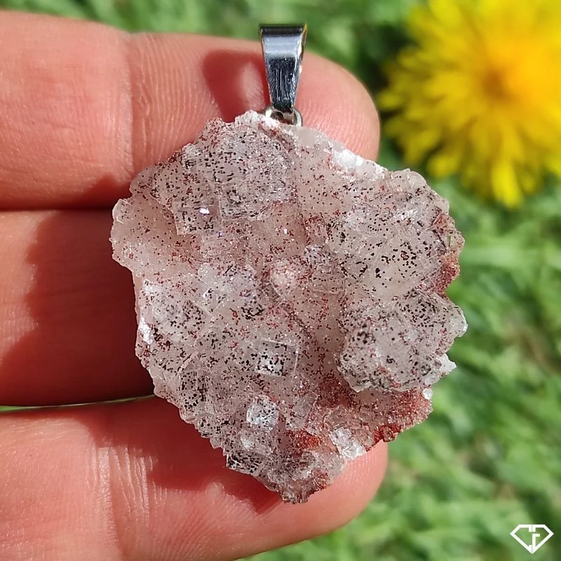 Pendentif en Fluorite brute