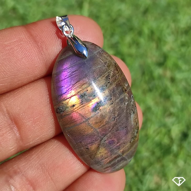 Pendentif en Labradorite