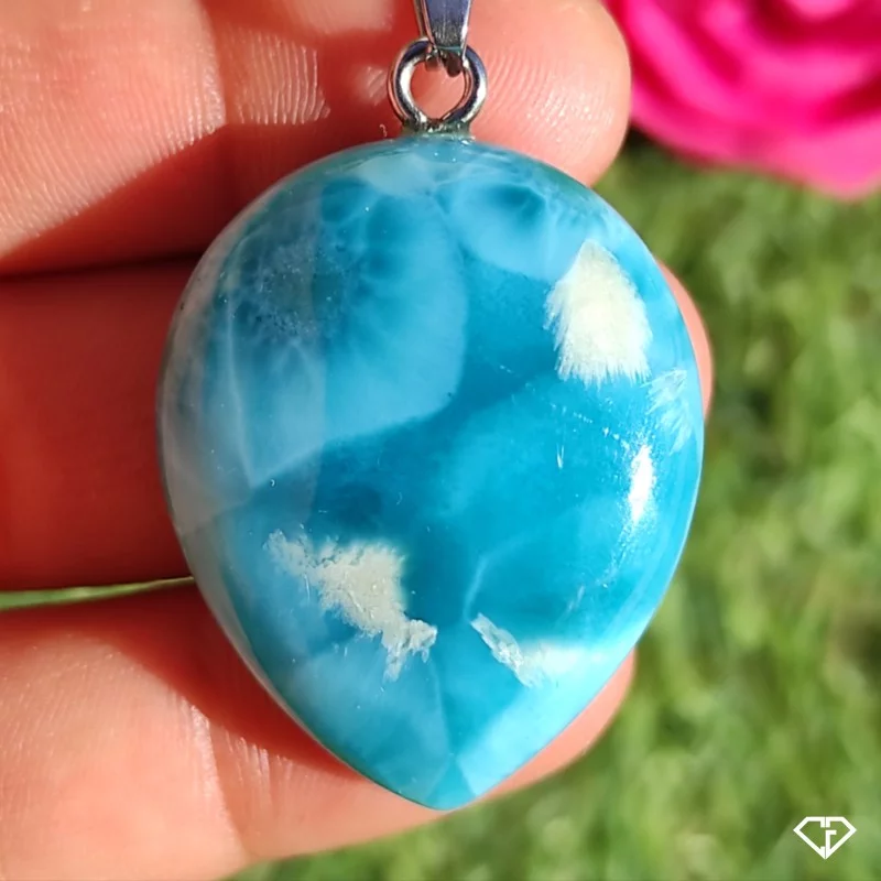 Pendentif en Larimar