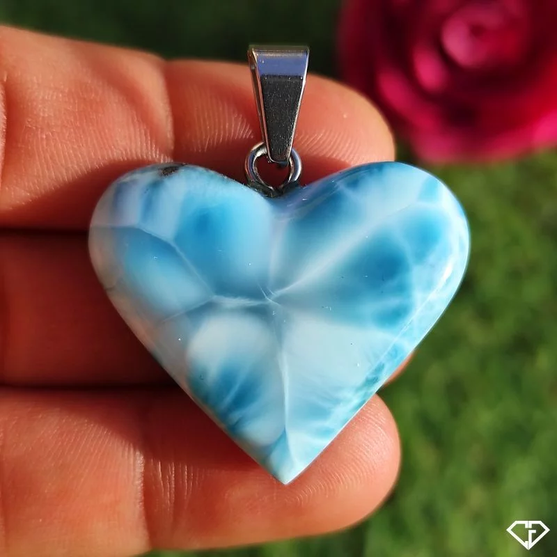 Pendentif en Larimar