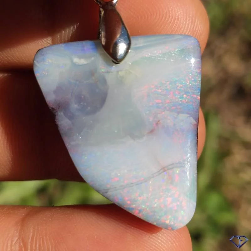 Pendentif en Opale Boulder