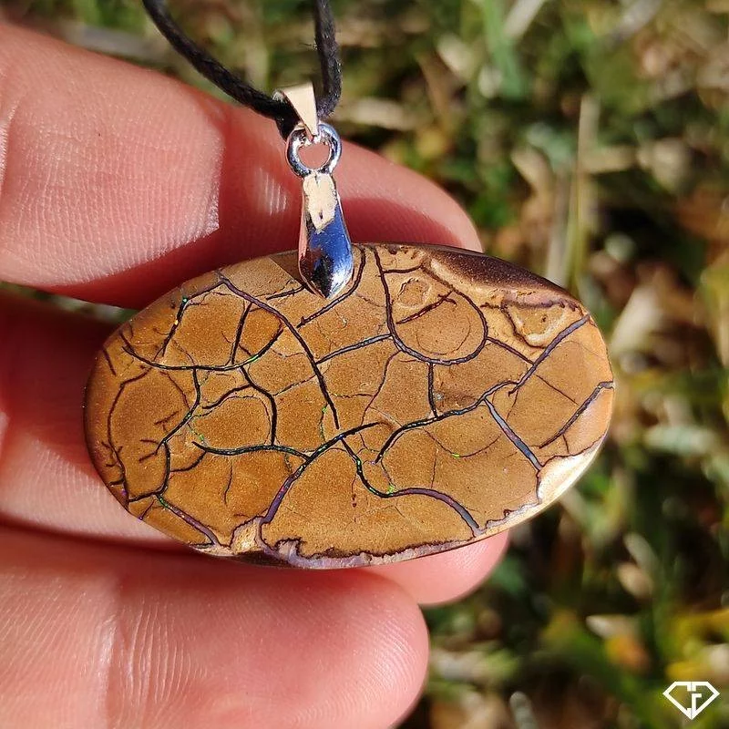 Pendentif en Opale Boulder Yowah