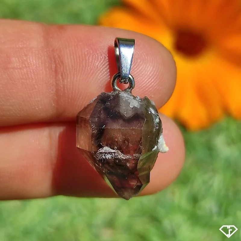 Pendentif en Quartz fumé