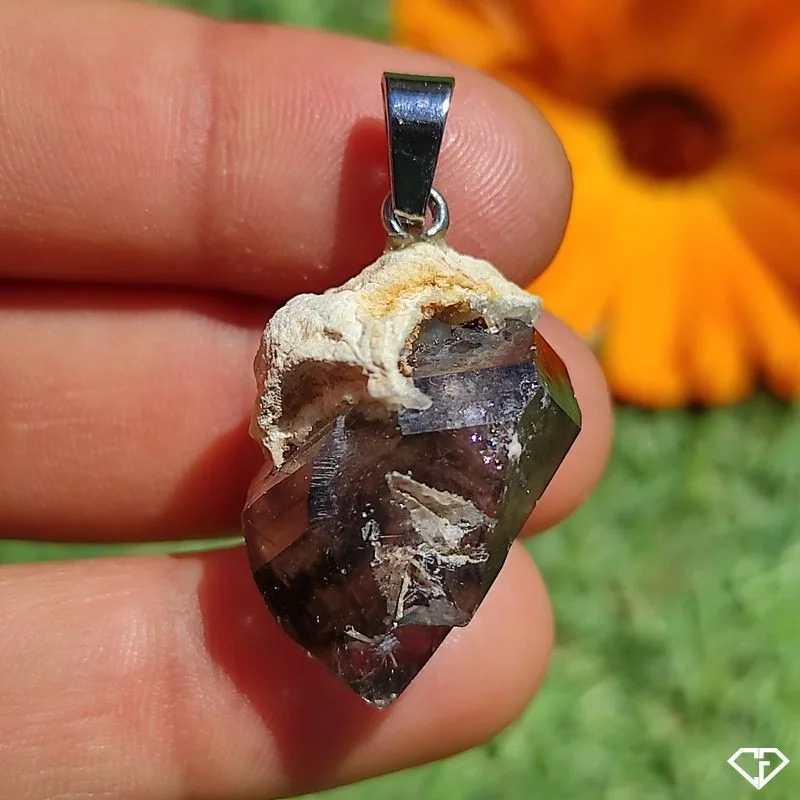 Pendentif en Quartz fumé