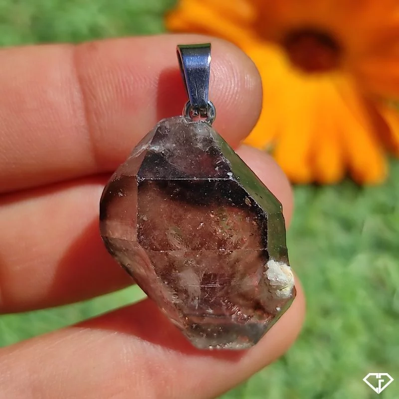Pendentif en Quartz fumé
