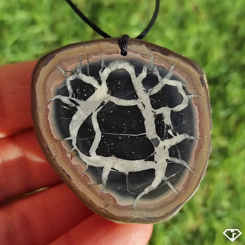 Pendentif en Septaria
