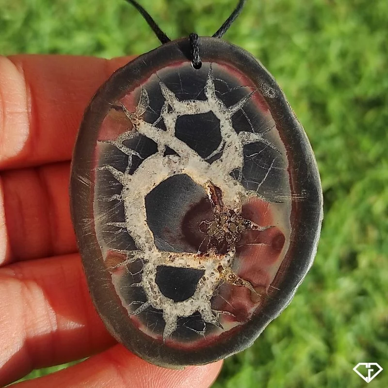 Pendentif en Septaria
