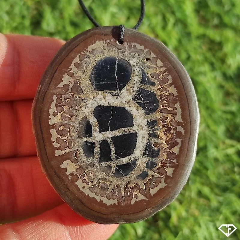 Pendentif en Septaria