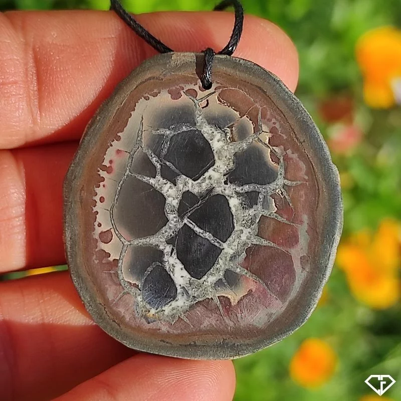 Pendentif en Septaria