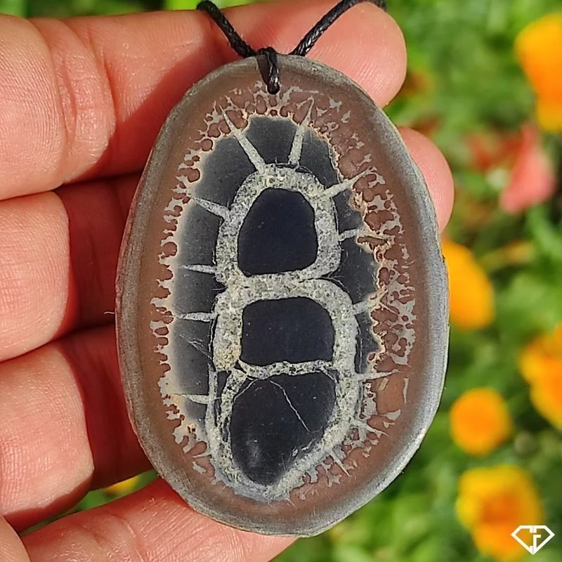 Pendentif en Septaria