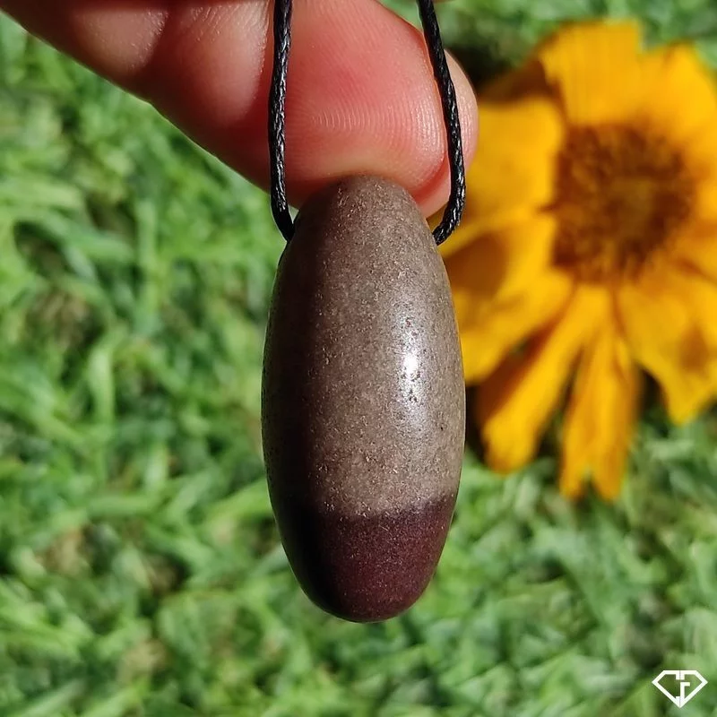 Pendentif en Shiva Lingam