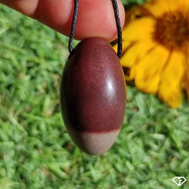Pendentif en Shiva Lingam