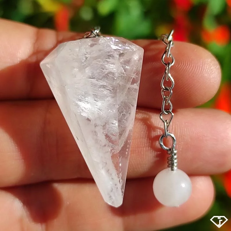 Pendule en Cristal de roche