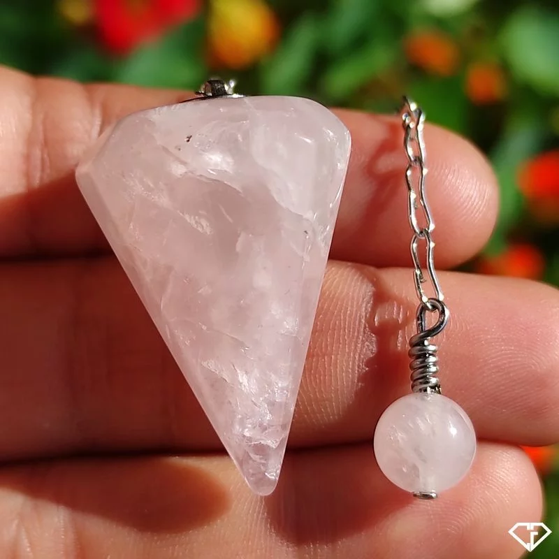 Pendule en Quartz rose