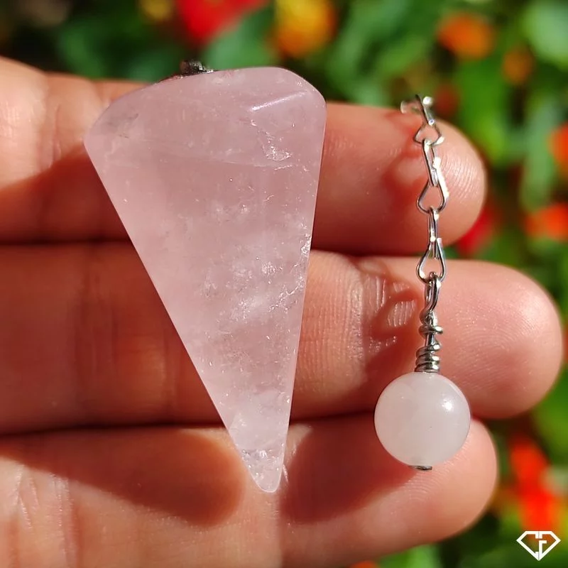 Pendule en Quartz rose