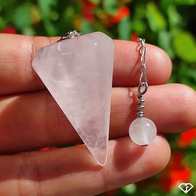 Pendule en Quartz rose