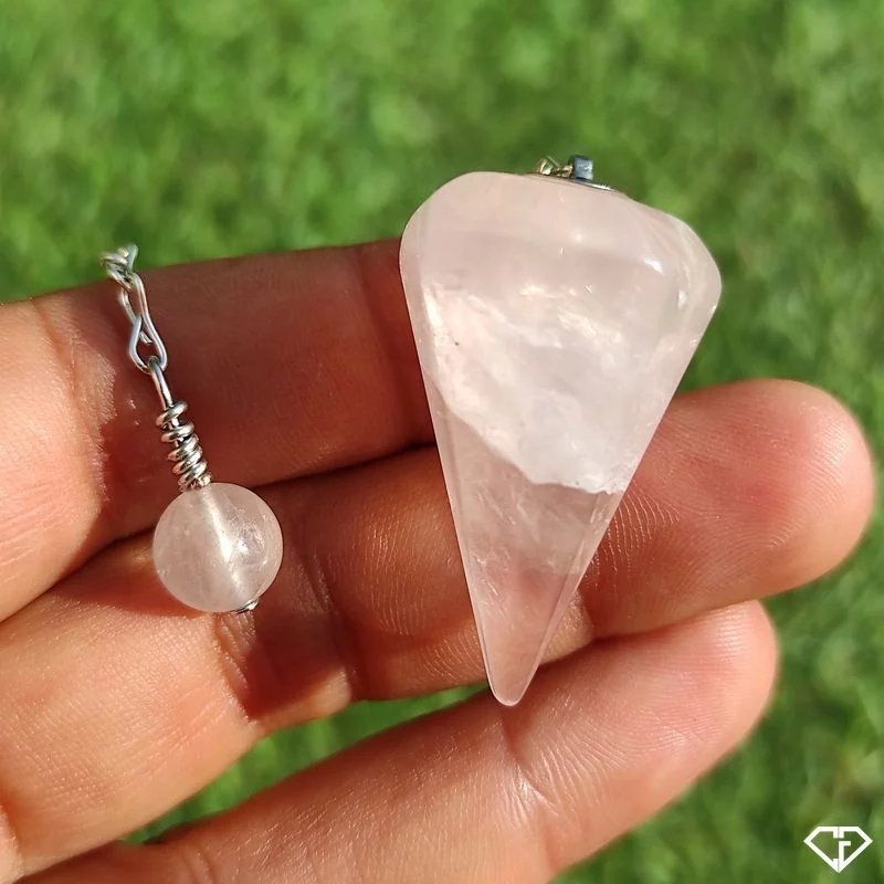 Pendule en Quartz rose