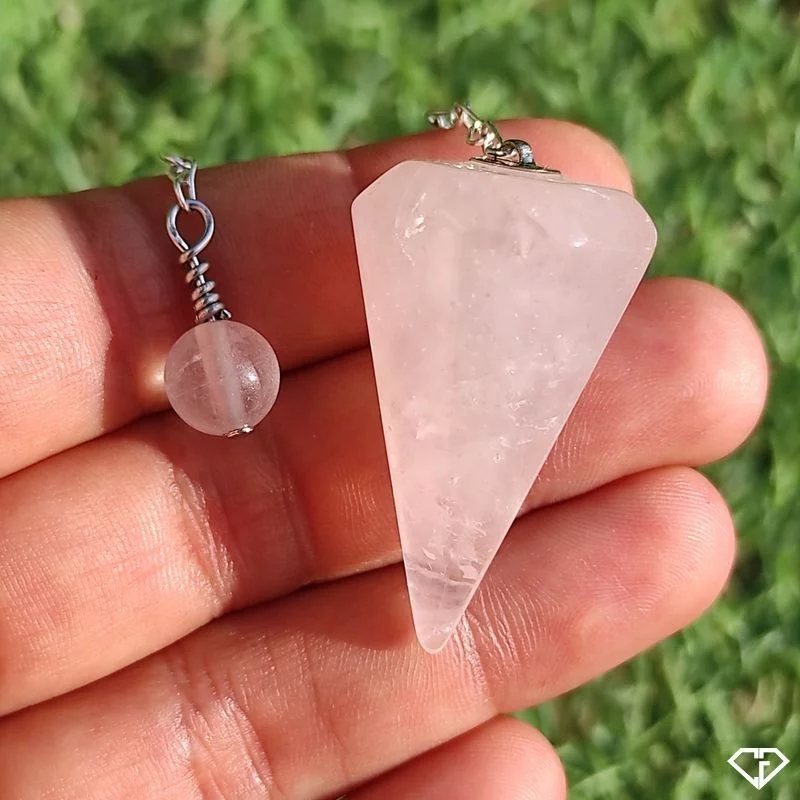 Pendule en Quartz rose