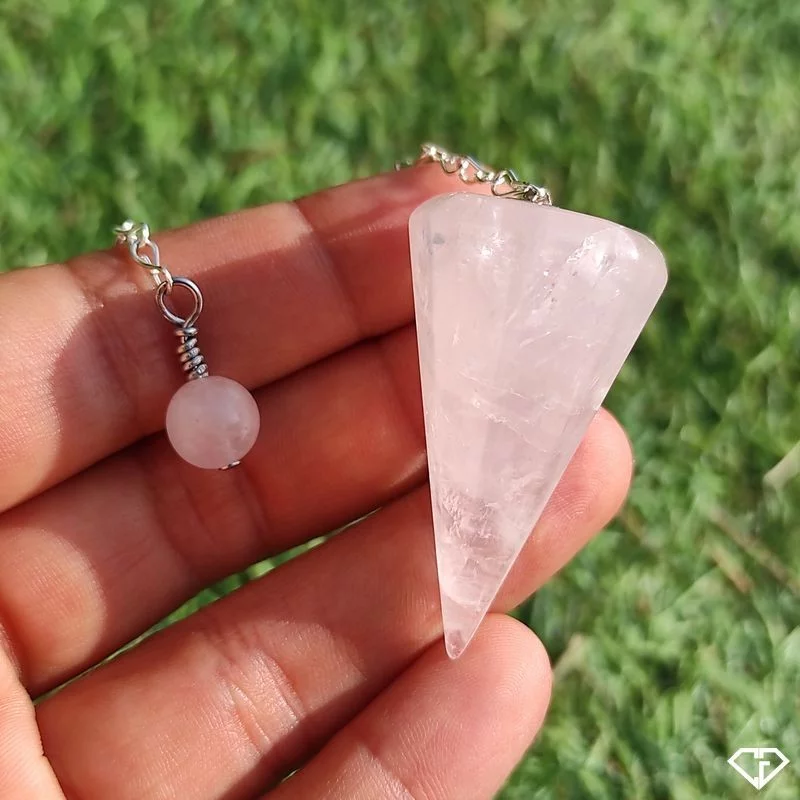 Pendule en Quartz rose