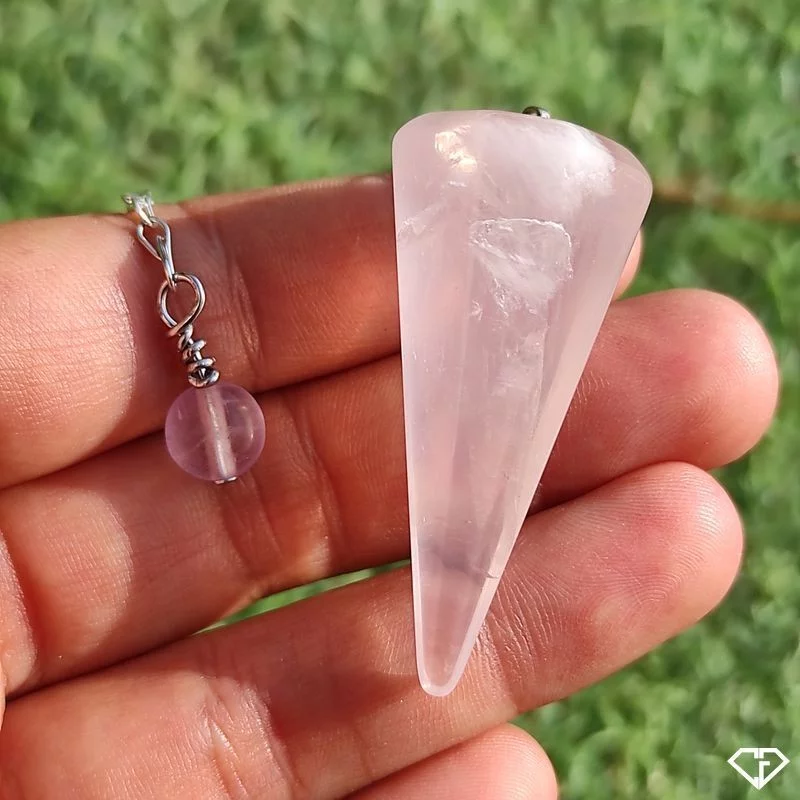 Pendule en Quartz rose