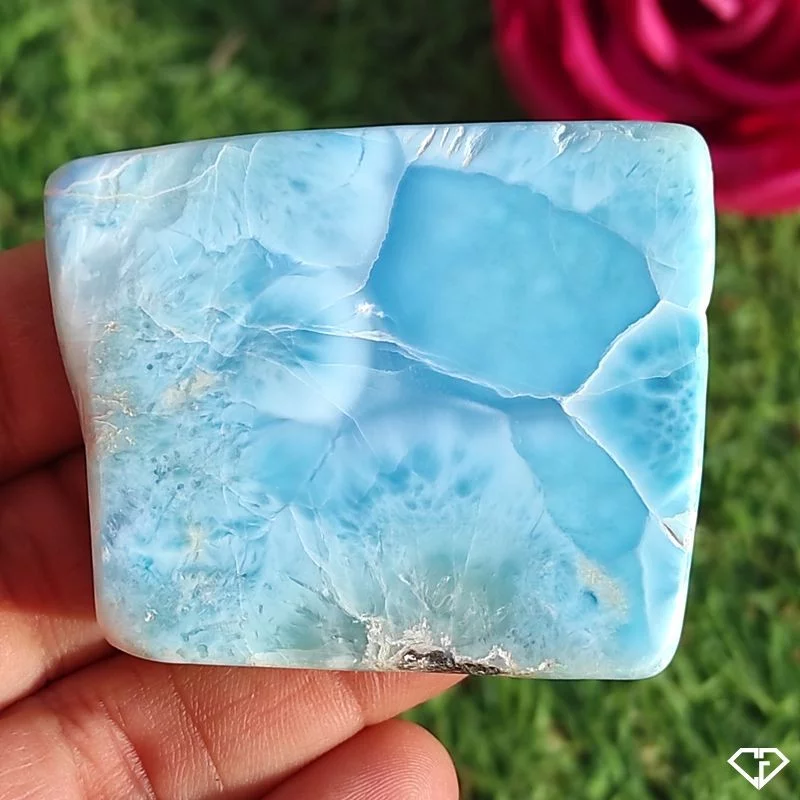 Plaque en Larimar