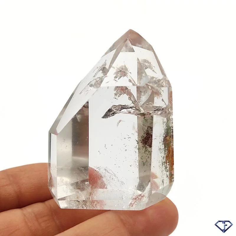 Pointe de Quartz à inclusions de Chlorite