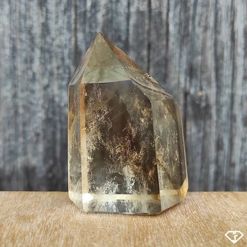 Pointe en Citrine naturelle