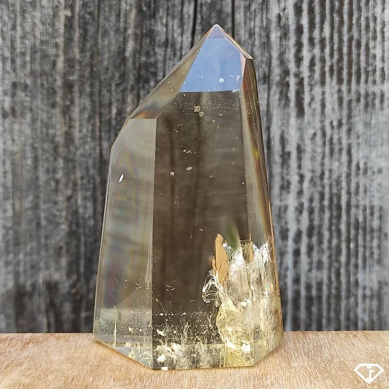 Pointe en Citrine naturelle