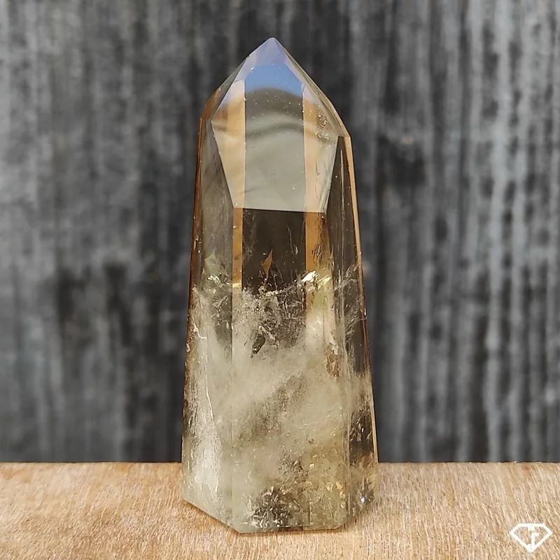 Pointe en Citrine naturelle