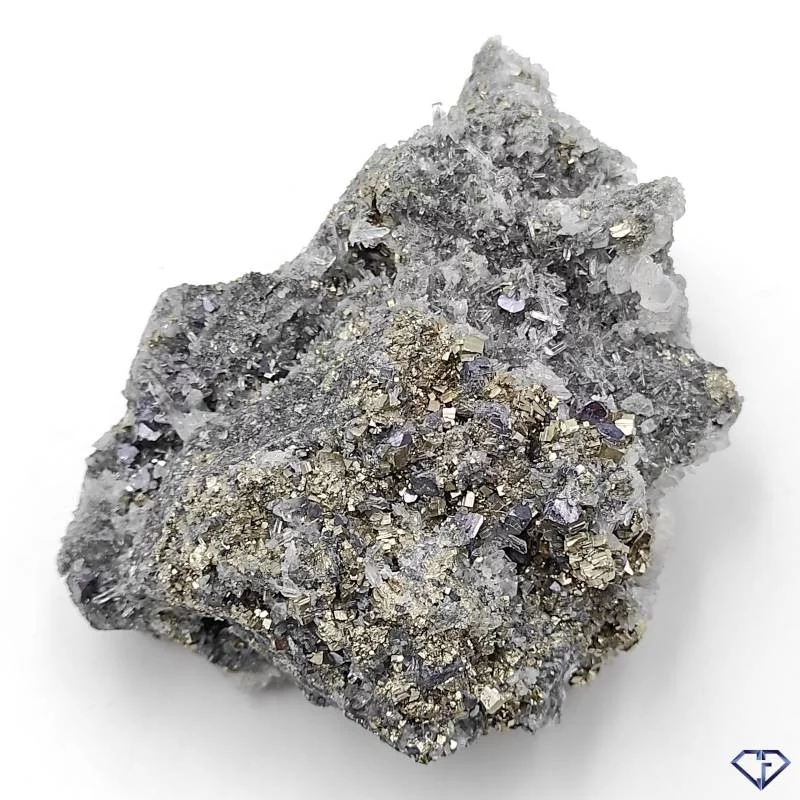 Pyrite Quartz Chlorite Galène et Calcite