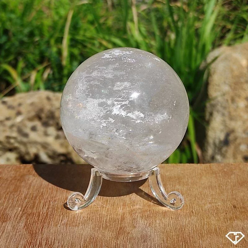 Sphère en Cristal de roche
