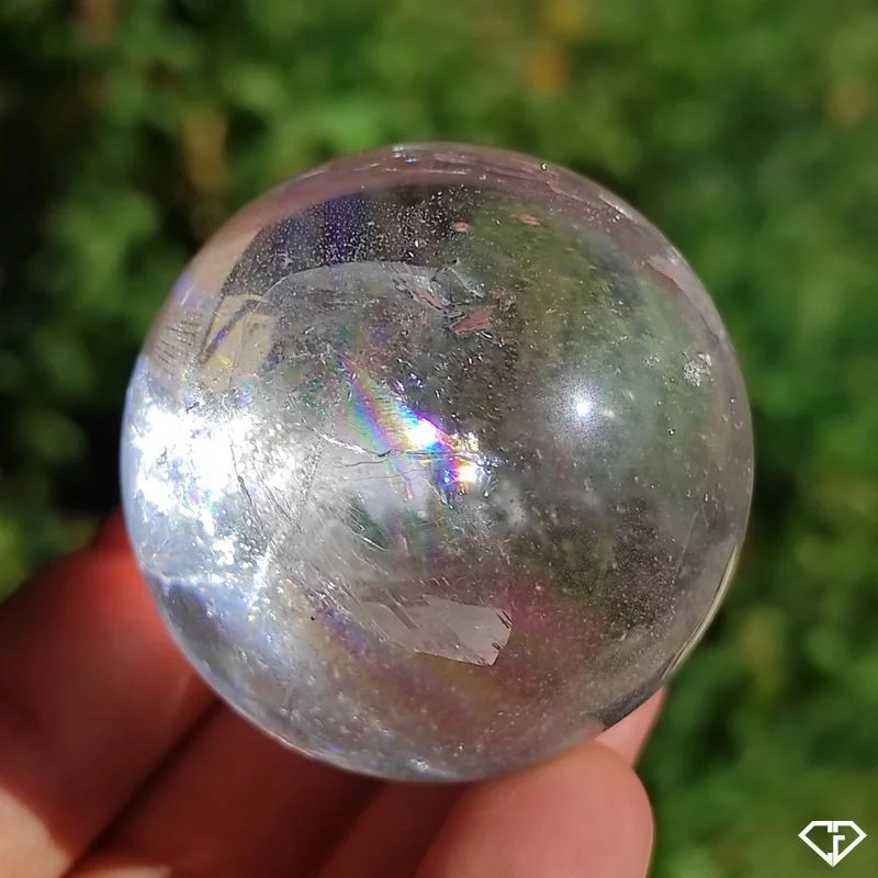 Sphère en Cristal de roche
