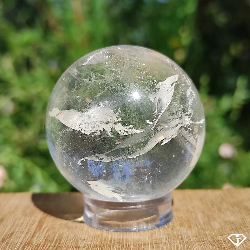 Sphère en Cristal de roche