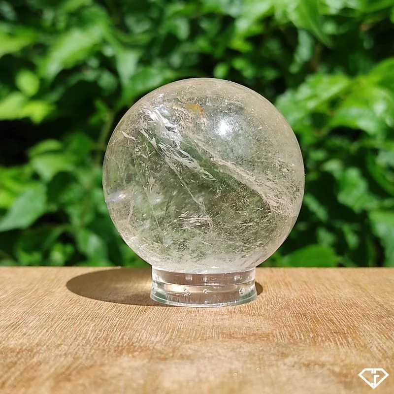 Sphère en Cristal de roche