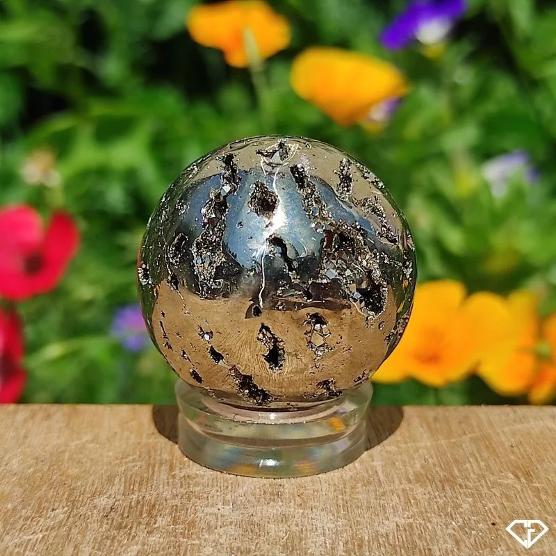 Sphère en Pyrite