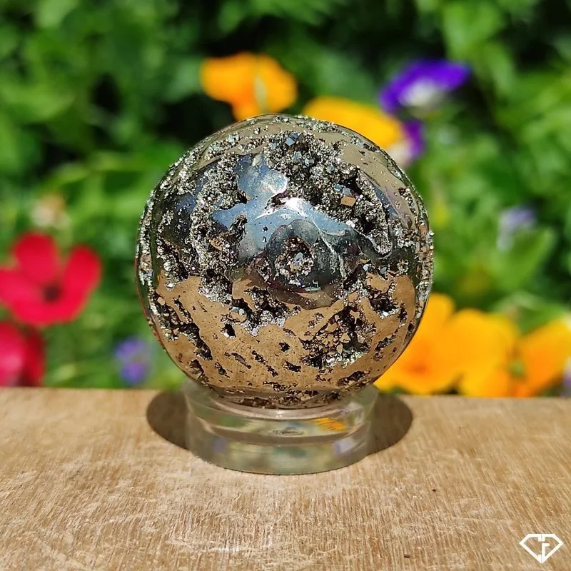 Sphère en Pyrite