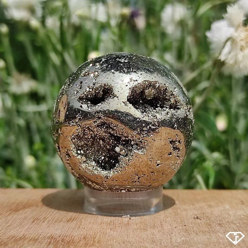 Sphère en Pyrite