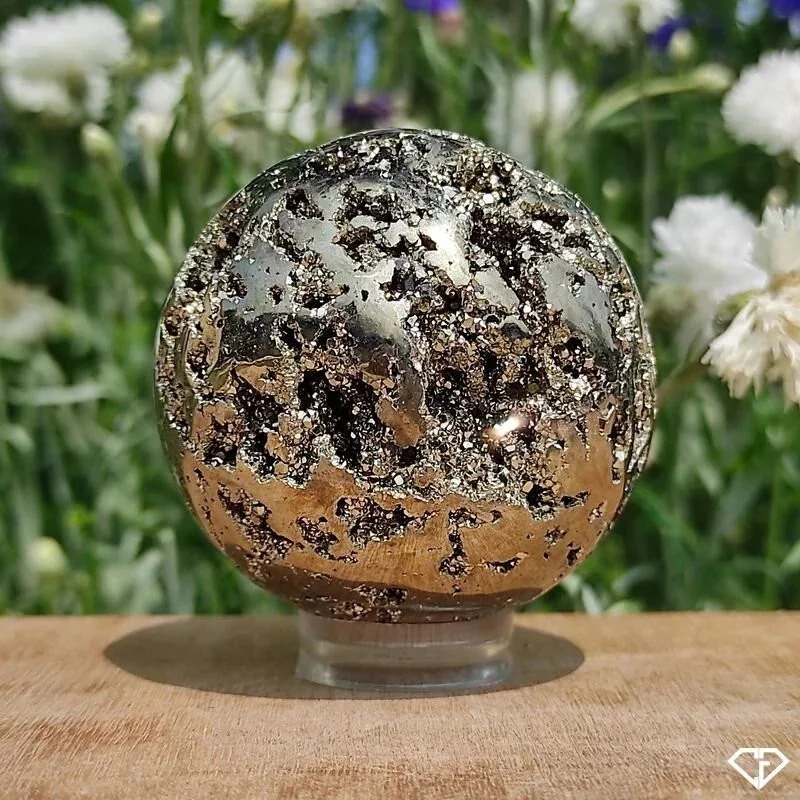 Sphère en Pyrite