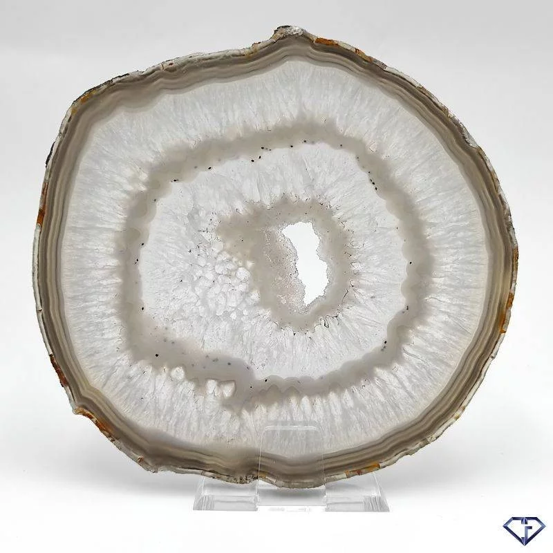 Tranche d'Agate naturelle