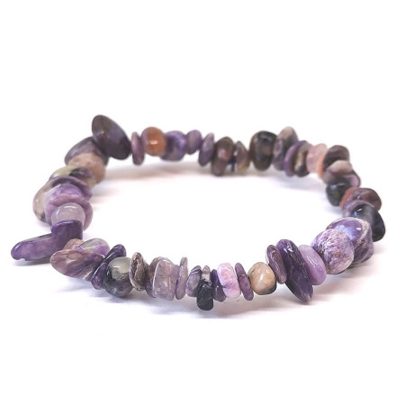 Charoïte - Bracelet Baroque (Chips)