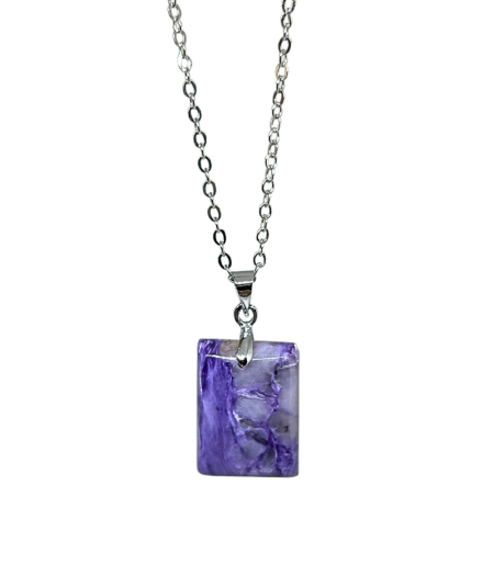 Charoïte - Pendentif Bélière